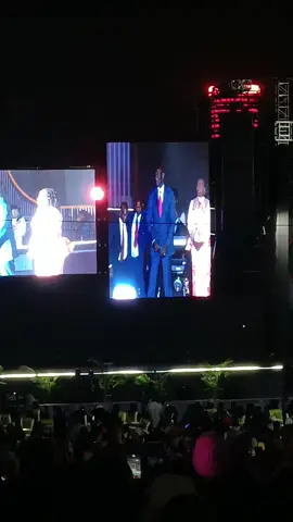 President Ruto attends the Rhema Feast at Uhuru Park. The crowd shouted 