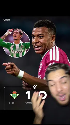 La première défaite de la saison pour le Real Madrid Quel scénario et quel match !! ##Realmadrid##realbetis##laliga
