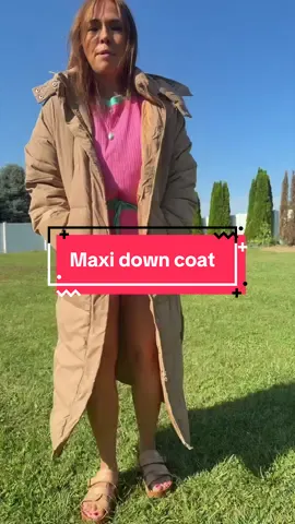 #coat #downcoat #maxicoat #winterwear #wintercoat 