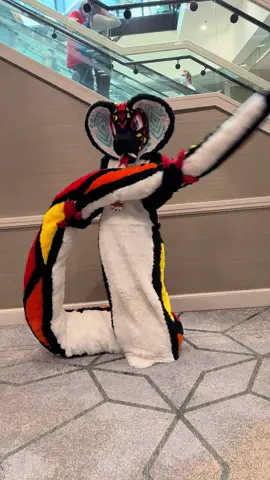 Being a goofy little snake at Denfur 2026 