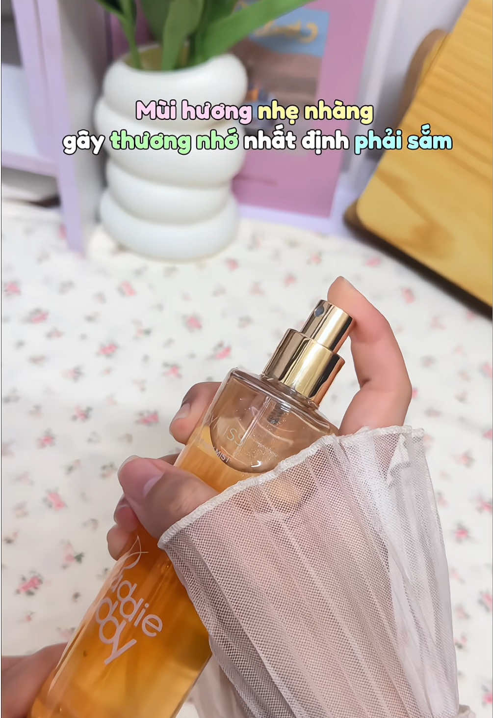 Bodymiss hương nhẹ nhàng, nhất định phải sắm nhé ✨ #baddiebuddy #bodymiss #xitthombody #bodymistnhu #review 