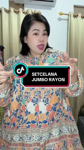 #setcelana #jumbo #rayon #setelanwanita 