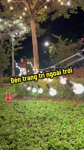 Đèn trang trí ngoài trời #letranglcshop #dentrangtri #dentrangtringoaitroi #xuhuong 
