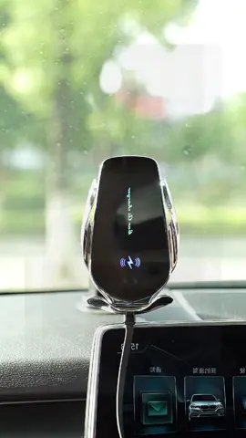 This Smart Car Phone Holder Opens Automatically with Infrared Sensor, Supports Wireless Charging for iPhone & Android, Features LED Lights and a Powerful Electric Lock That Won’t Let Go!#cargoodthings  #caraccessories #wirelesscharging #DealsForYouDays  #foryou