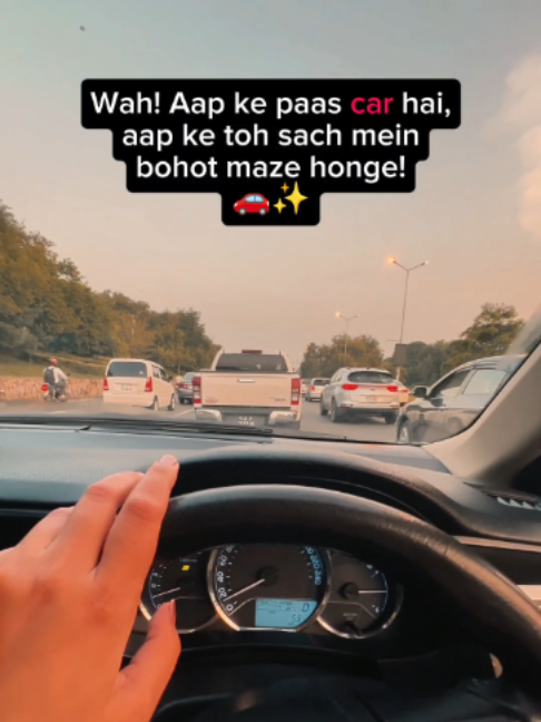 Wah! Aap ke paas car hai, aap ke to bohat mazay honge…😭😂 Mazay? Petrol bharwate or Maintenance karwaty waqt sab mazay khatam ho jatay hain. 🥲🚗💸 #DriveWithMaryam #cartok #driving #car #cars #pakistan #pakistani #viral #trending #fyp