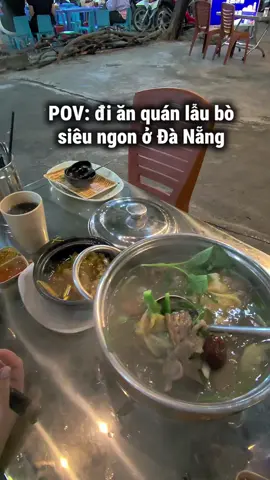Đi ăn tối quán lẫu bò siêu ngon ở đường 2/9 Đà Nẵng #vlogs#pov#xuhuongtiktok#fypシ゚viral#danang