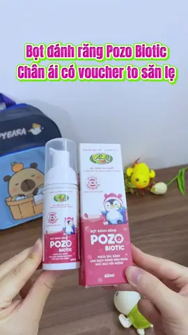 POZOKIDS - Bọt Đánh Răng POZO đang có zá hời #mebimsua #botdanhrang #pozo 