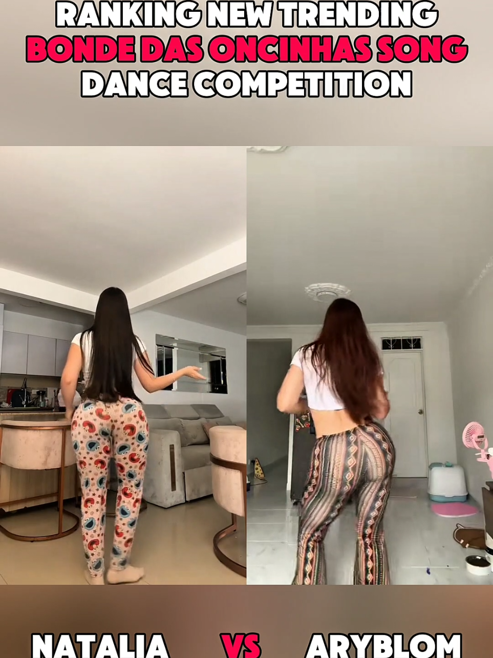 Ranking New Trending Bonde Das oncinhas Song Dance Competition 🥵❤️📈 #foryou #raking #videoviral #foryoupage #dancechallenge 