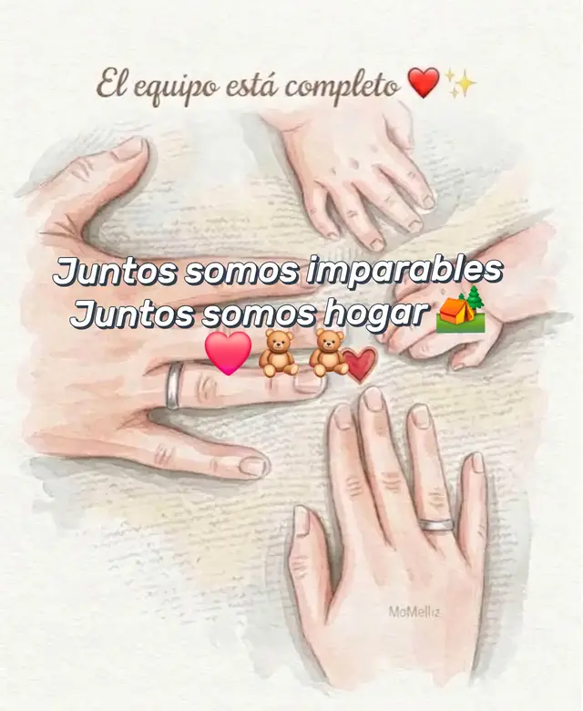 #ElEquipoEstaCompleto#AmoReal ❤️❤️❤️🧸🧸✨️🩹🩹🫂🧸❤️🏕❤️‍🩹