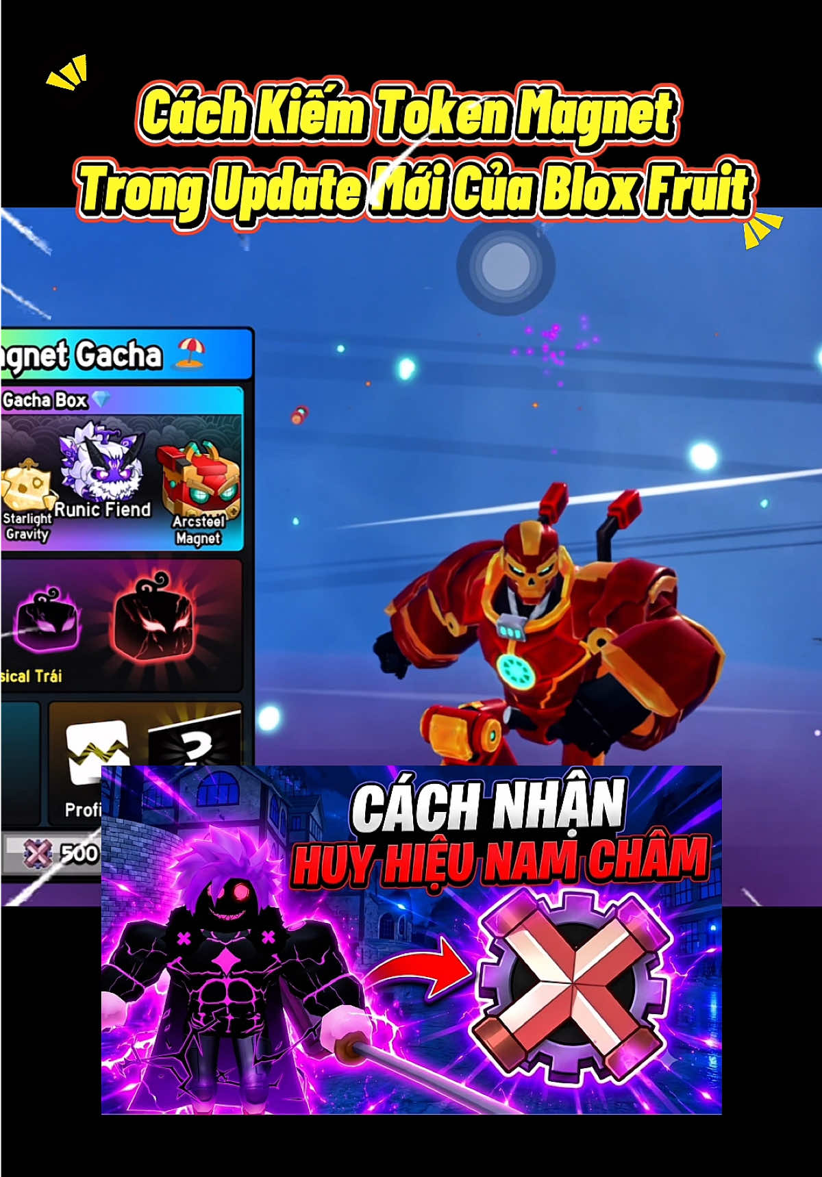 Update 30 Blox Fruit | Cách Kiến Token Magnet | Token Magnet Blox Fruit Cách Kiếm | Skill Trái Maganet Mới #magnetfruit #roblox #robloxvng #update30 #bloxfruit 