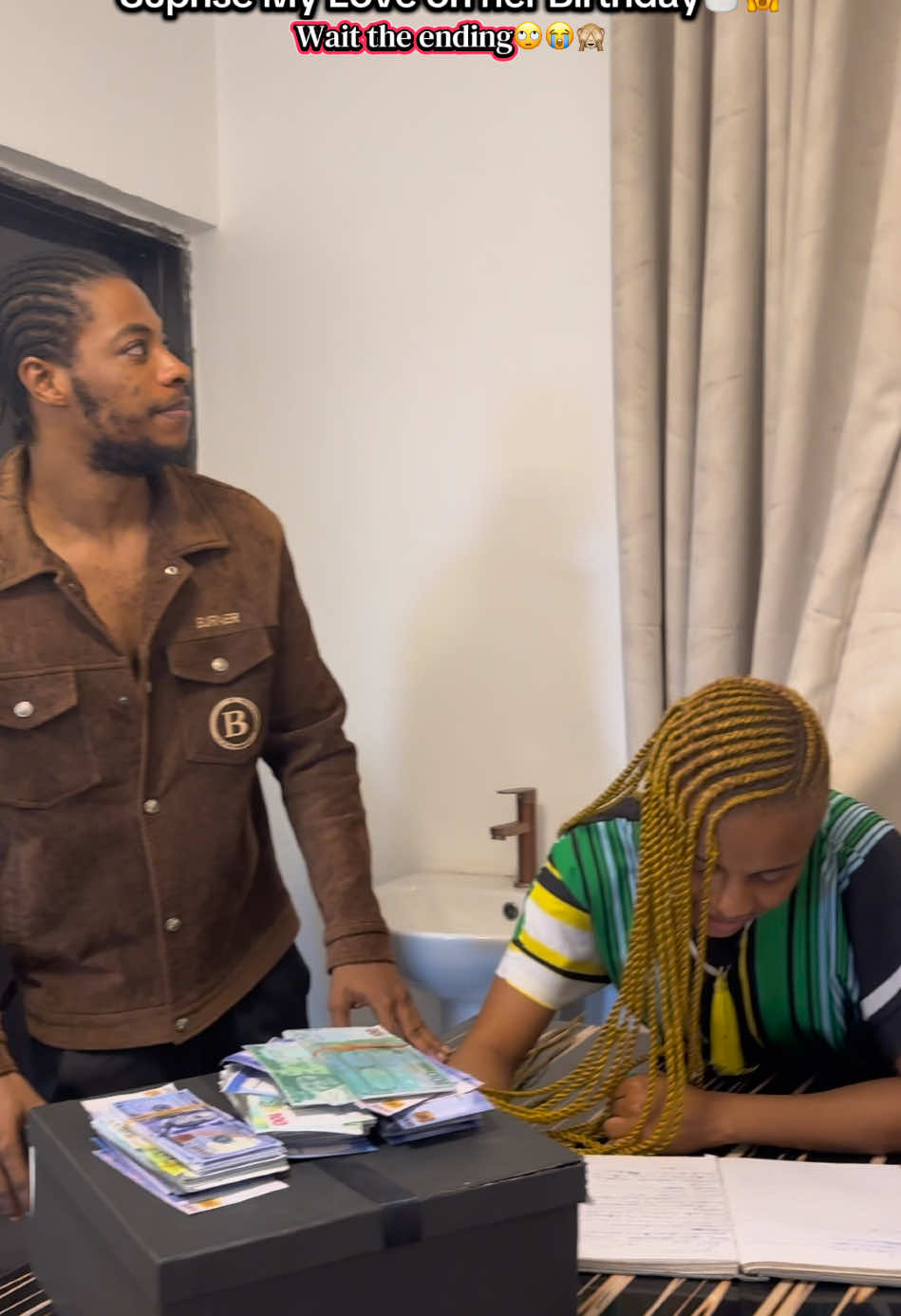 She was not expecting it😭 💔#us #fyp #africaninuk#fypv #Love
