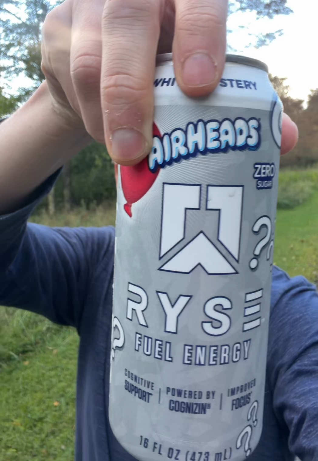 RYSE Fuel x Airheads White Mystery | 200mg caffeine Airheads White Mystery is already a weird flavor to describe as a candy, so how does it translate into an energy drink? #RYSEFuel #Airheads #WhiteMystery #EnergyDrinkReview @RYSE FUEL 