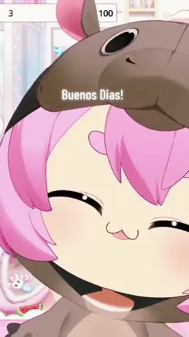 Good Morning ! Buenos dias! Dobroye Utro! #chibidoki #vtuber #vtubers #anime #animes 