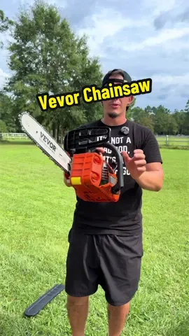 VEVOR 20-inch chainsaw built for outdoor cutting, pruning, and log work. #vevorsuperbrandday #tiktokshopsummersale #summerfinds #TikTokshopbacktoschool #OutdoorPowerTools 