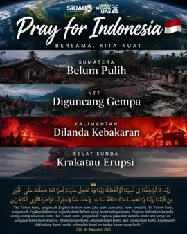 Pray for Indonesia. #musibah #prayforindonesia 