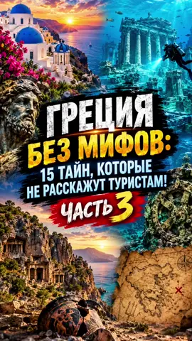 Часть 3. Греция, которую вы ещё не видели 🇬🇷 Тайны древних цивилизаций, Антикитерский механизм, загадочная Итака Одиссея, затерянный Акротири, Метеоры и священный Афон. От вулканов Санторини до подземных каналов Кефалонии — история, мифы и природа здесь переплетаются невероятным образом. А где на самом деле находилась Итака Гомера?  #Греция #ДревняяГреция #АнтикитерскийМеханизм #История #ТайныГреции