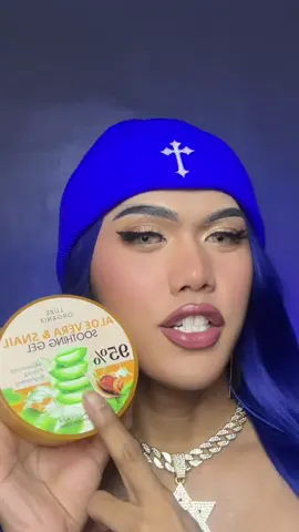 Moisturizer na hindi ako makakapag makeup kung mawawala to #luxeorganix #aloevera #soothinggel 