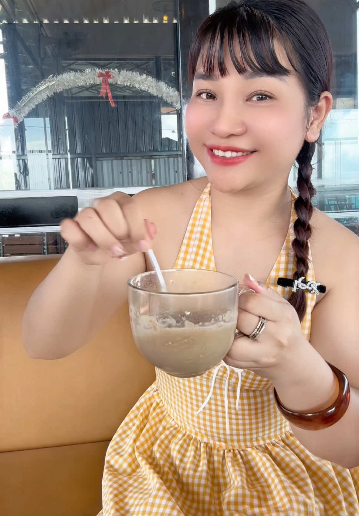 Em bột chuối xanh này thơm ngon dễ uống #sponsoredcontent #noidungduoctaitro #tothichreview