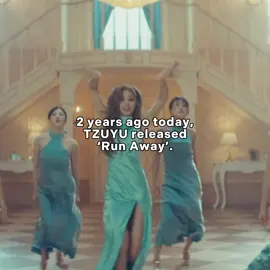 2 years ago today, TZUYU released ‘Run Away’. || #TZUYU #kpopfypシ #kpop #kpopviral #kpopstats