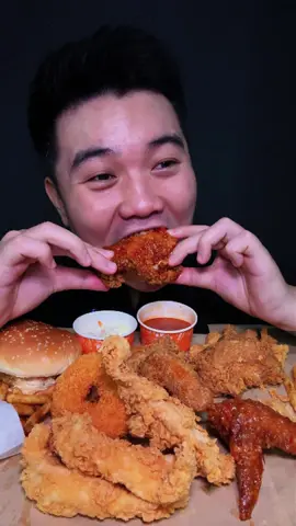Cùng ăn gà rán của @Gà Rán Popeyes nào #garan #popeyes #popeyesvietnam #mukbang #fyp