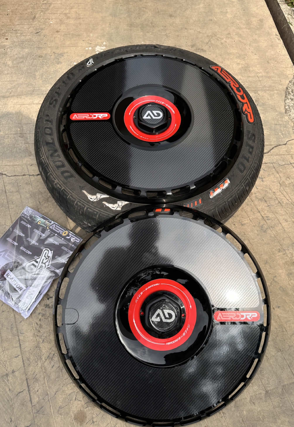 **Custom AeroDisc for Any Wheel** ✨ ✅ We can custom-make AeroDiscs for all types of wheels: • OEM wheels • Aftermarket racing wheels • Steel wheels • Deep-dish wheels ✅ Made from **premium high-gloss acrylic** — **NO PAINT**, so the finish stays glossy and durable. ❌ **NOT 3D Printed** 3D printing is mainly suitable for prototyping and molds. It is not ideal for products that require high strength and heat resistance. Large 3D-printed discs also need to be joined in sections, which reduces the overall strength and durability of the AeroDisc. ✅ Precision fit ✅ Strong & secure ✅ Clean, premium finish 🎨 Custom sticker designs available to match your style. 🌍 Worldwide shipping available via **DHL, FedEx, or Aramex**. 📲 WhatsApp: **+62 812-2411-4556** #fyp #aerodisc #turbofan #carbon #modifikasi 