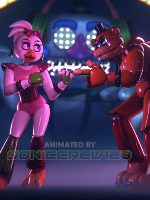 Let's Groove, Superstar⭐[Freddy & Chica Version] #fnaf #letsgroove #glamrockchica #freddy