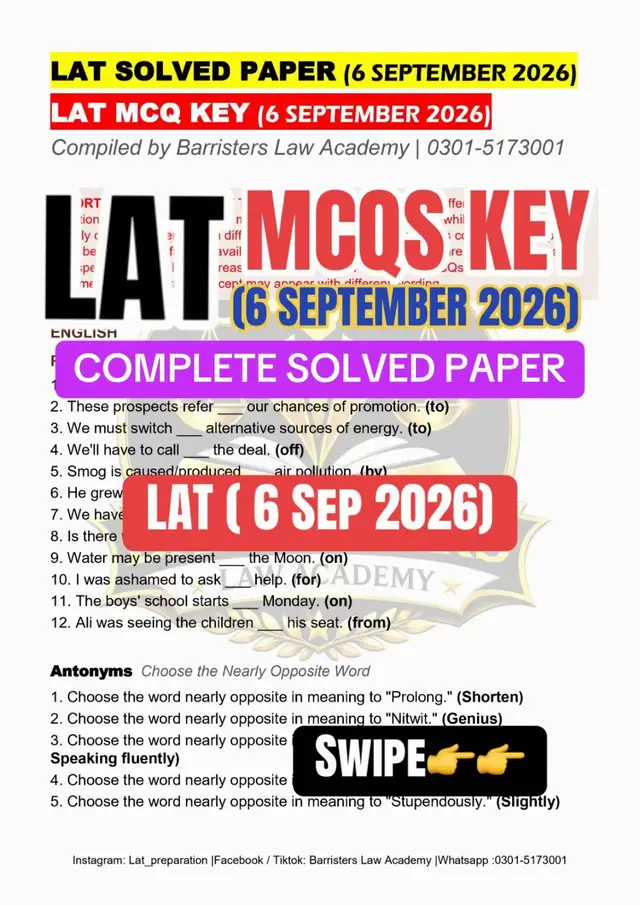 #foryou #fyp #unfrezzmyaccount #latpreparation #lawadmissiontest 