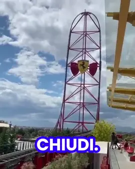 This is so crazy with no catwalk or anything. Roller Coaster ride the very dangerous in the world 😲 Ferrari Land Spain 🇪🇸 #pov #rollercoaster #trends #ferrari #spain @TikTok @tiktok creators 