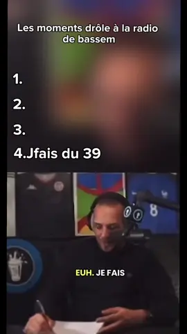 Les meilleurs à la radio de Bassem #fr #clips #fyp #bassem #radio 