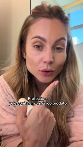 Proteção + pele bonita em um único produto #protetorsolar #ollie 