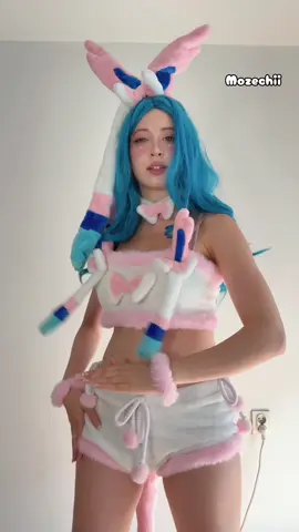 What eeveelution should i do next? #cosplay #sylveon #pokemon 