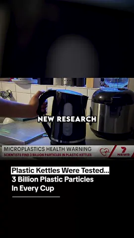 🔍 Sourced From Public US & EU Data 🔍 The kettle on most counters is plastic on the inside, and boiling water is the hardest thing you can do to plastic. Researchers found a plastic kettle sheds nanoplastics into the water — around three billion particles in a single cup, and the newer the kettle, the more it sheds.  A glass or stainless steel kettle doesn't shed anything.  Scanned with the Pura App