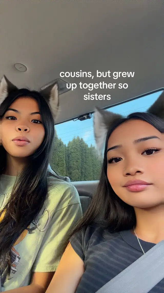 she’s my auntie, cousin, and sister technically lol #fyp #cousin #sister #family #xyzbca 