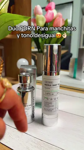 Dúo de cuidado facial: Reedle Shot 100 con microagujas de cica que ayuda a refinar la textura para una apariencia más lisa, y esencia PDRN 100 con ginseng vegano que apoya la elasticidad y ayuda a atenuar la apariencia de líneas de expresión. Ideal como primer paso de tu rutina diaria.#TikTokCreatorPicks #DealsForYouDays #TikTokshopbacktoschool #tryriskfree #KBeauty       Precios, disponibilidad y promociones sujetos a cambios sin previo aviso.
