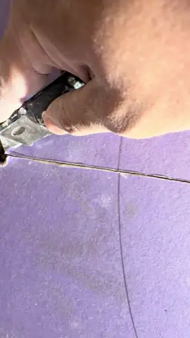 Oddly Satisfying Drywall Cuts 😮‍💨