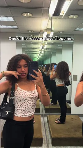 You’ll find me at a mirror or nose deep in clothes #shopping #outfit #for #you #fyp 