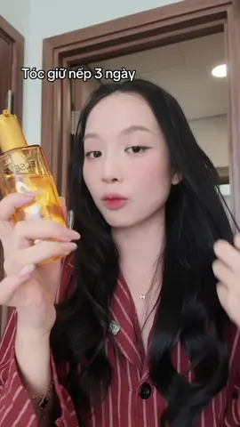 Tóc tạo kiểu 3 ngày vẫn còn nếp mà vẫn bóng mượt luôn íii #chunhung #lorealparis #haircare #quangcao 