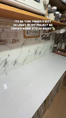 Update sa diy project namin sa lababo 🏡 #epoxyfloorpaint #epoxypaint #kitchenupdate 