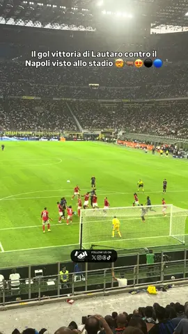 Emozioni allo stato puro. Mi sto ancora riprendendo 😍🥵🤯 #Lautaro #InterNapoli #SerieAEniLive #Inter #FCIM 