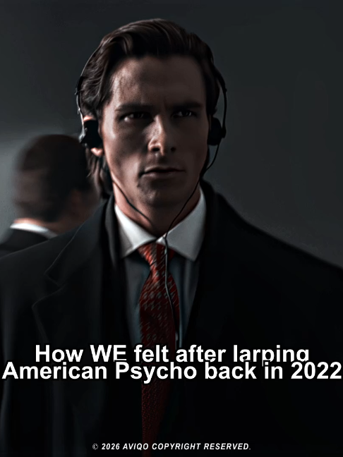 I'm not innocent either 😭😭// ib: @rm.rar // #americanpshyco #patrickbateman #2022 #larp