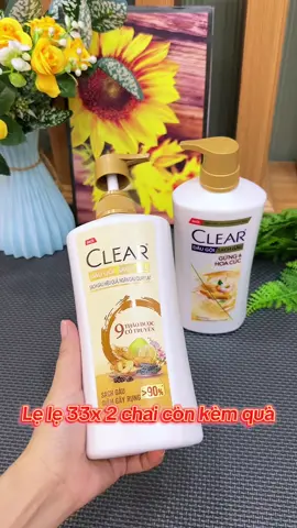 Cạp dầu gội clear gừng thảo dược, gội lần đầu đã thấy đỡ ngứa hẵn rồi#daugoi #daugoiclear #clear 