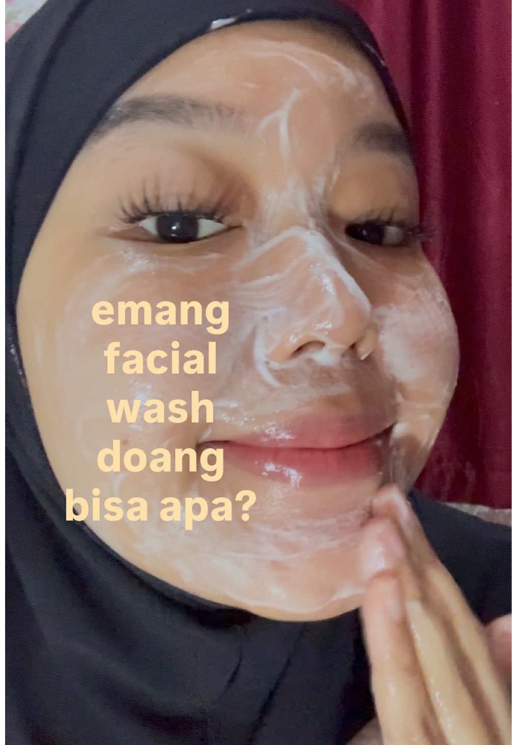 reset your skin in 20 second #truetoskin #facialwash 