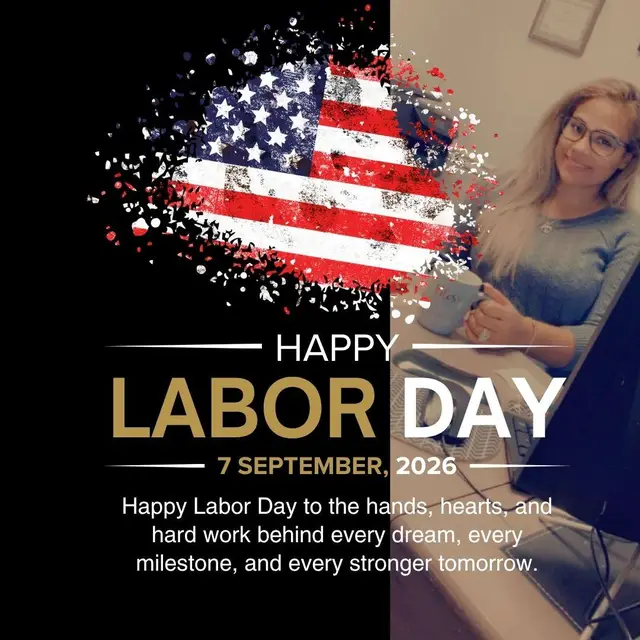 🇺🇸 HAPPY LABOR DAY! 🇺🇸 Today, we celebrate the hardworking hands, determined hearts, and dedication that keep businesses, families, and communities moving forward. 💛 In observance of Labor Day, our office is CLOSED today, September 7, 2026. We’ll be back and ready to serve you tomorrow, September 8, 2026. 9AM-4PM Enjoy the holiday, recharge, and take a moment to celebrate everything your hard work has built. ✨ Happy Labor Day from Wilkins & Associates! #HappyLaborDay #LaborDay2026 #WilkinsAndAssociates #HardWorkMatters #BackTomorrow