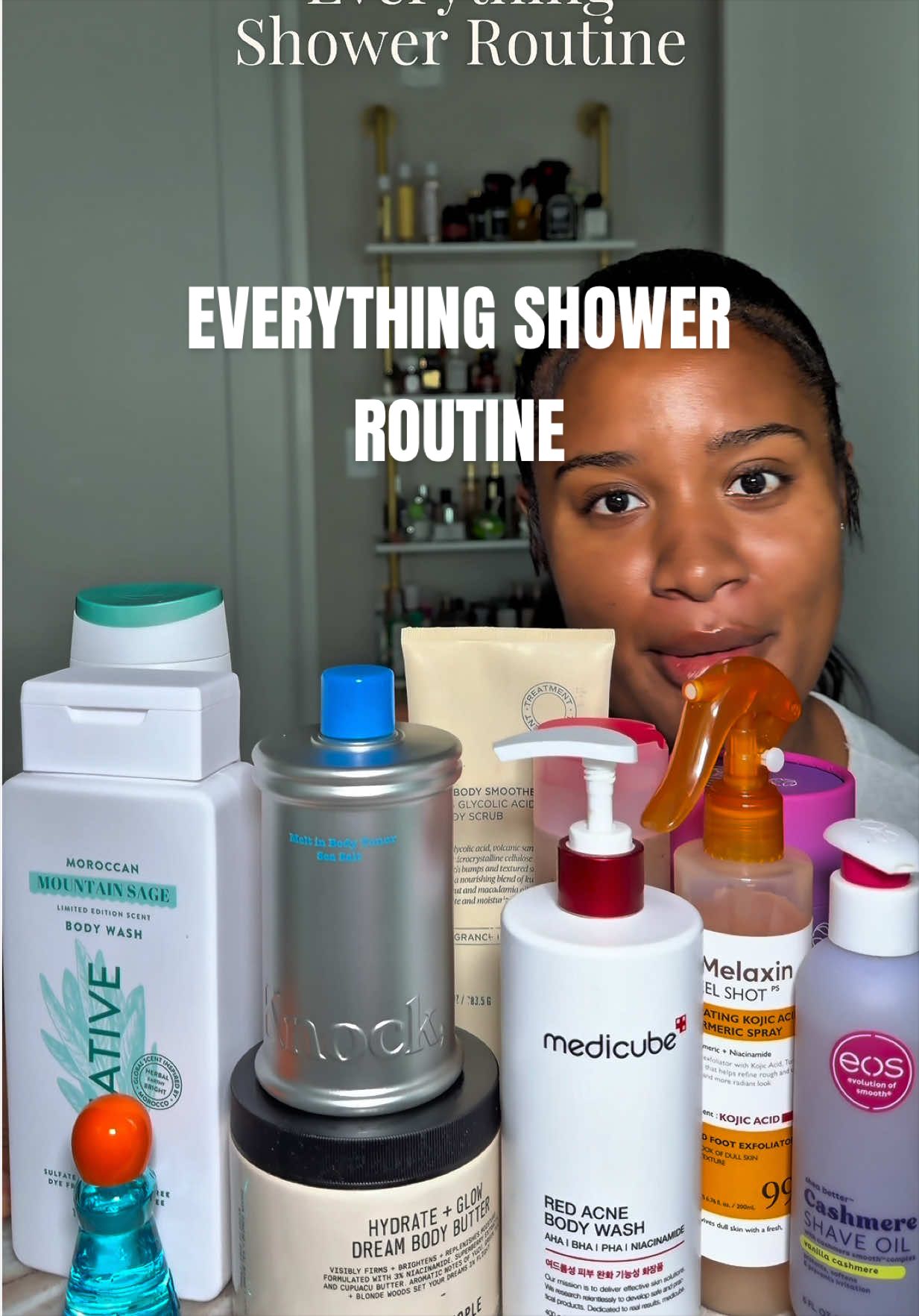 Fresh + Clean scented Everything Shower Routine 🫧 #showerroutine #everythingshower #bodycare #bodycareroutine 