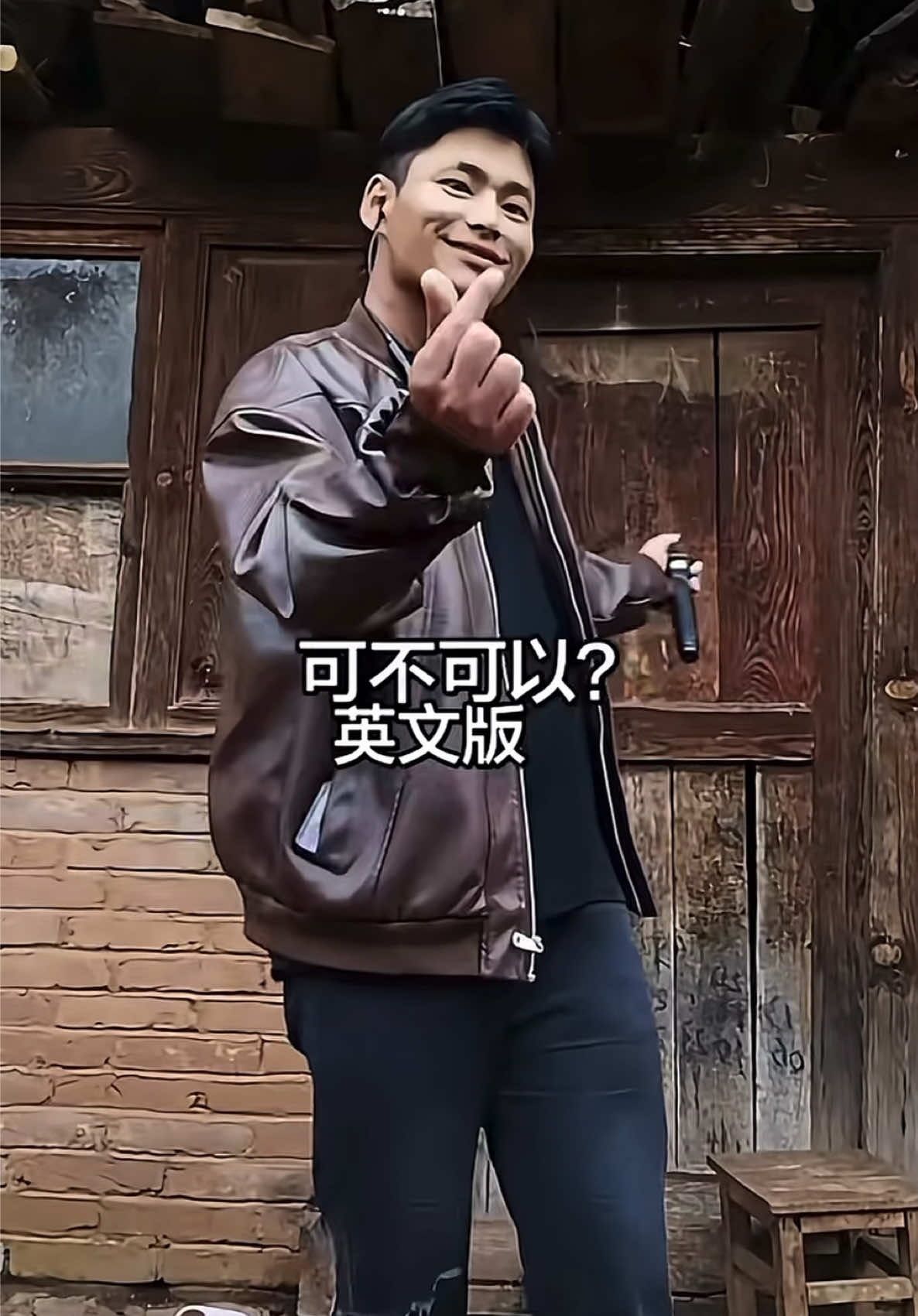 #从小就有唱歌的天赋 