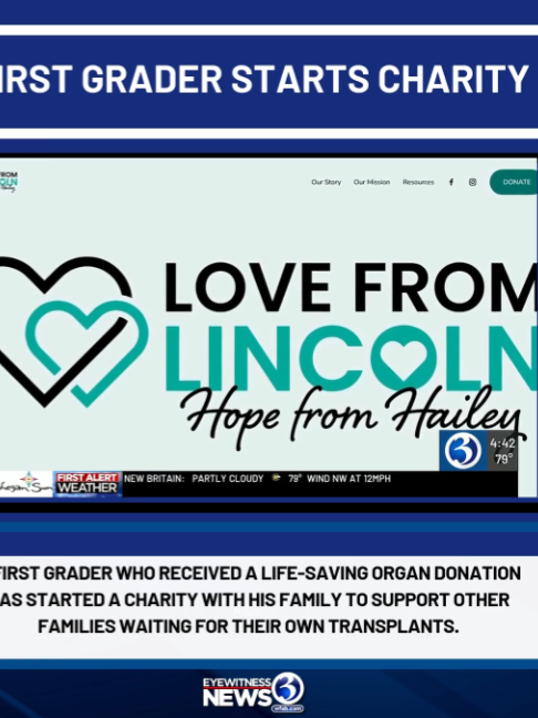 A first grader in East Haddam who received a life-saving organ donation has started a charity with his family to support other families waiting for their own transplants. Ashley Stanger, a nurse, initially thought her 4-year-old son Lincoln had pneumonia. He was diagnosed with dilated cardiomyopathy. “It came out of nowhere in our eyes and it escalated so quickly,” Ashley Stanger said. Click the link above for more details.  #localnews #breakingnews #connecticut #newengland #news #wfsb #CT #easthaddamct #organdonor #organdonation #charity #transplant #cardiomyopathy