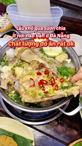 Đi ăn lẩu khổ qua sườn chìa cả nhà ơi, có cái chi chưa ok em góp ý luôn nha. 📍 Nông - Lẩu và Cuốn - 72A Nguyễn Thị Minh Khai. #anngaynoithat #monngonmoingay #danangangi #reviewdanang #danang 
