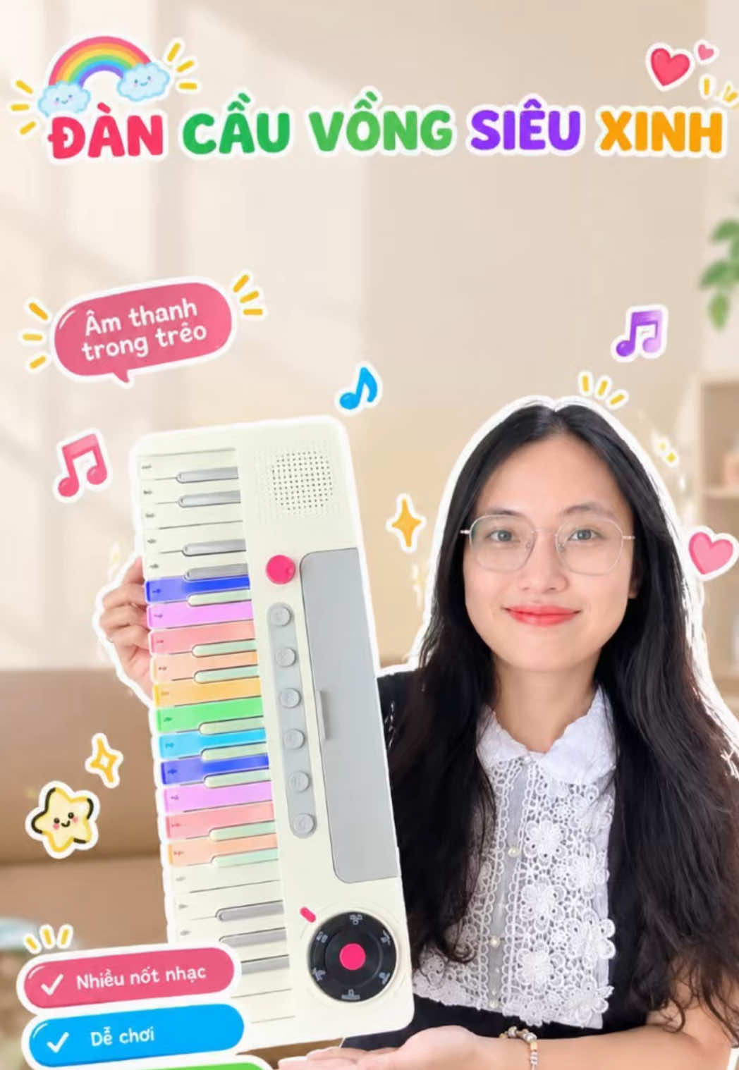 2t mà đánh đàn được bài nhạc nghe hơi vô lý hen mấy bà. Chứ thật ra chỉ cần bí quyết này là em bé nào cũng làm được hết nè #xuanmebim #dancauvong #piano #pianochobe 