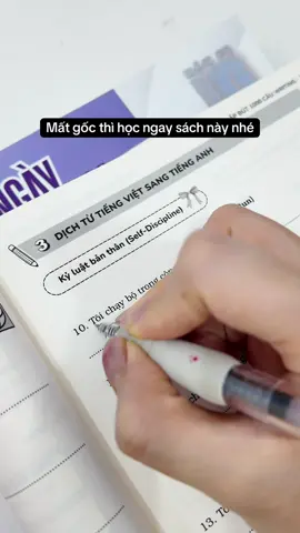 Mỗi ngày luyện 1 trang sách Chấp Bút Câu Writing✨  #tienganh #kynangviet   #chapbut1000cauwriting #luyenviet  #smartenglish