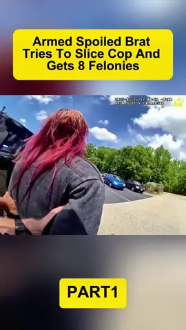 Armed Spoiled Brat Tries To Slice Cop And Gets 8 Felonies#cops #copsusa🚔🇺🇸 #policeofficer #bodycam #foryou